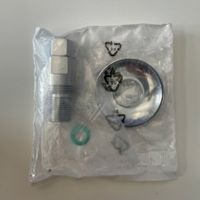 Absperrverschraubung Sanitär 1/2-1/2, mit Rosette