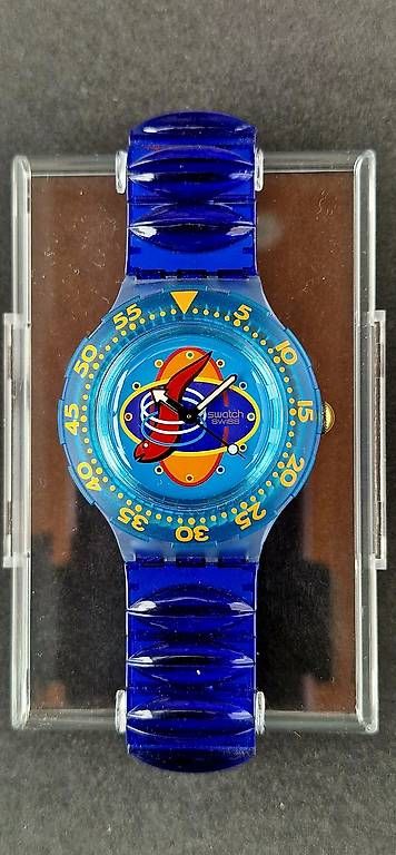 Montres: Swatch Scuba Under Pressure Sdn115 – D'occasion à Bassersdorf par Zwoebschi 1