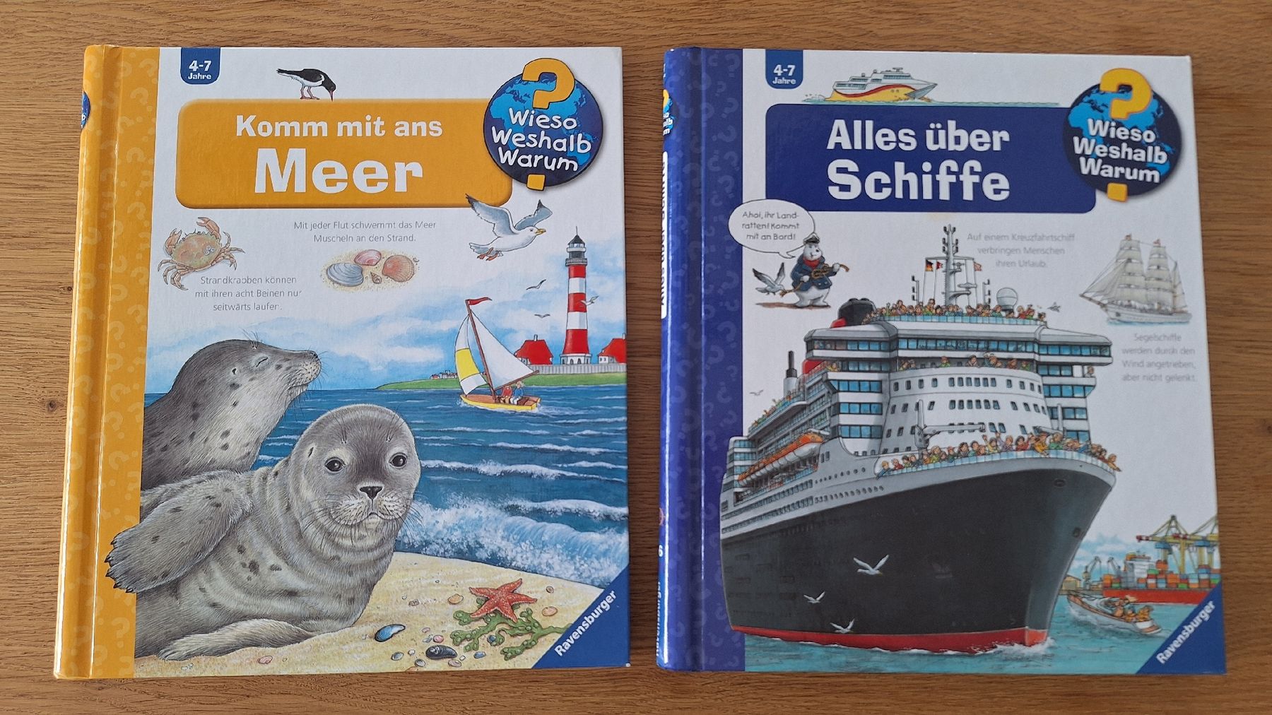 Libri: 2er Set "Wieso Weshalb Warum?": Meer & Schiffe – Usato da Oberkulm venduto da kar_jgx9