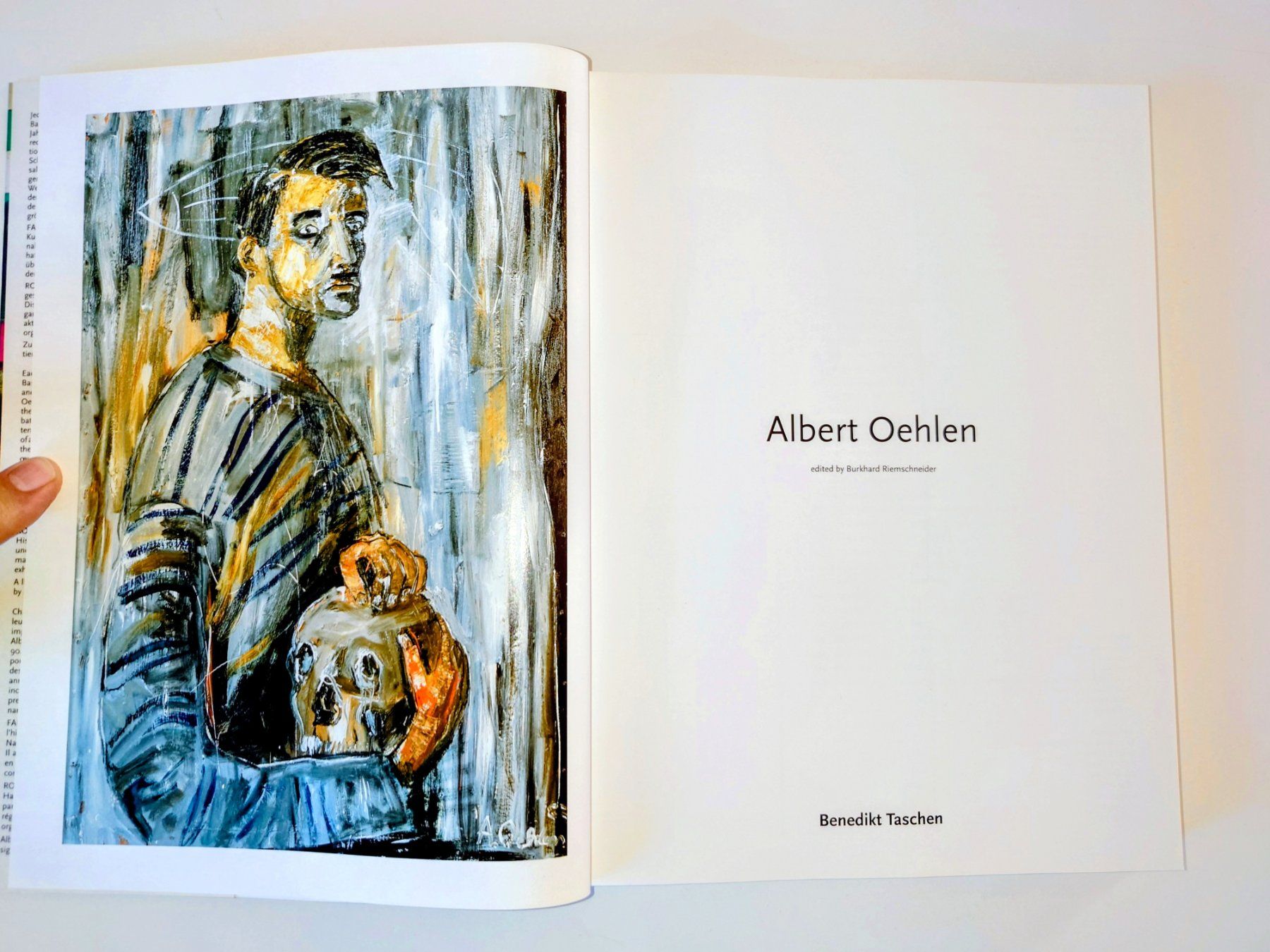 Bücher: Albert Oehlen - Katalog Riemschneider / Hergott. EA 1995 – Gebraucht aus Zürich von Artnex 2