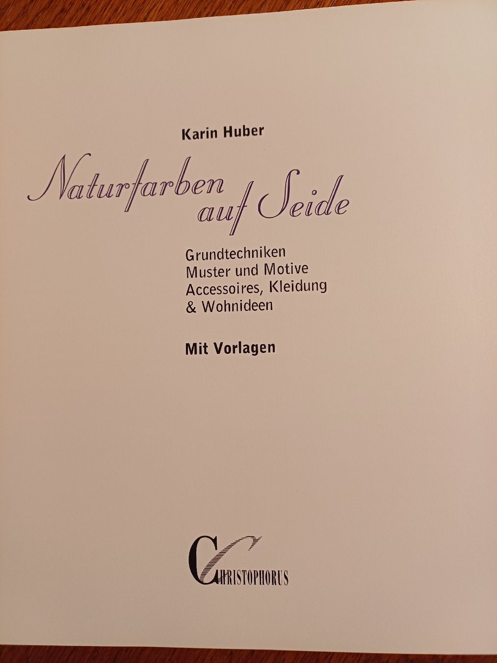 Bücher: Buch: Naturfarben auf Seide – Neu (gemäss Beschreibung) aus Gächliwil von lesidees 2