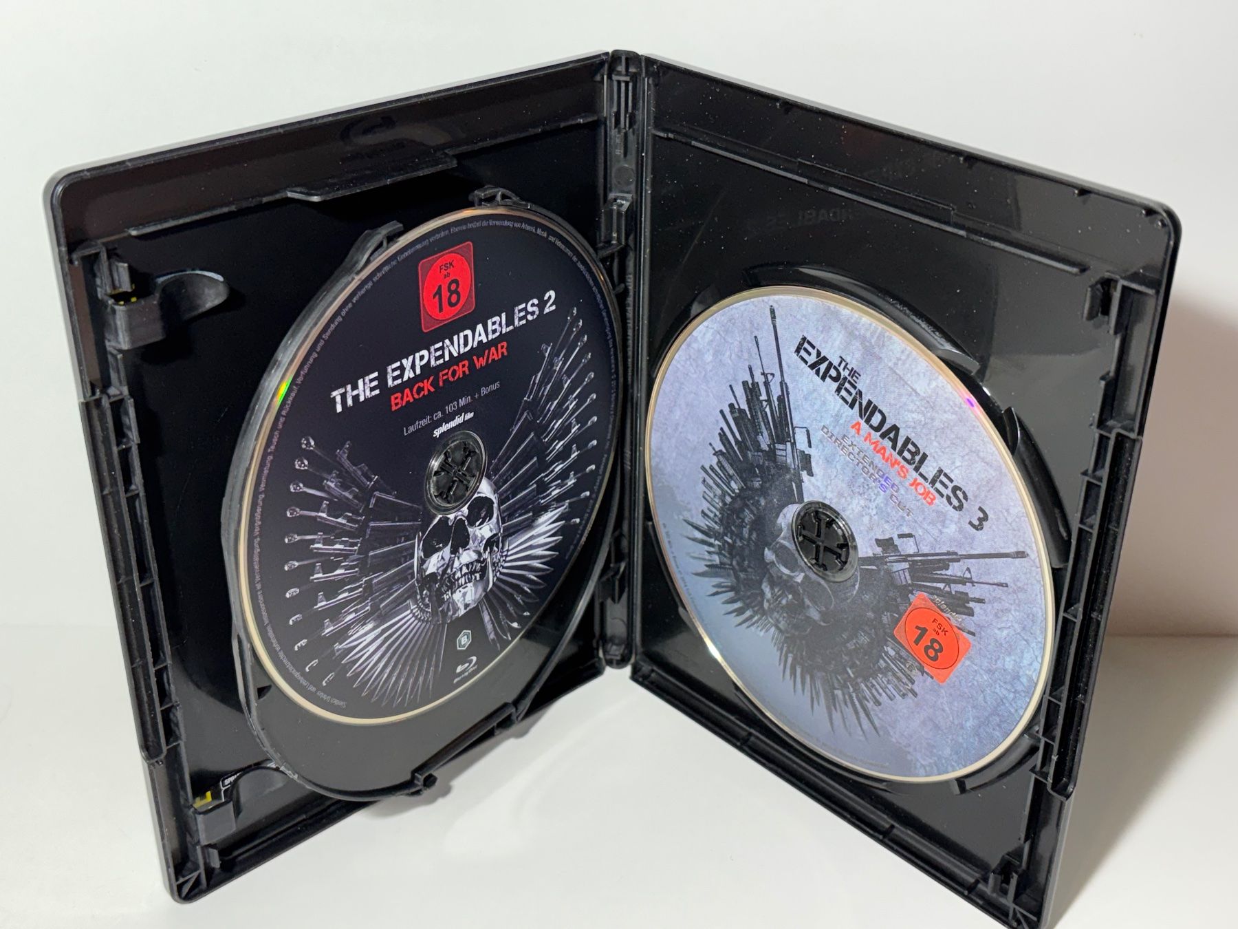 Alle DVDs: The Expendables 1-3 Blu Ray Uncut – Gebraucht aus Wilderswil von Sstriker 3