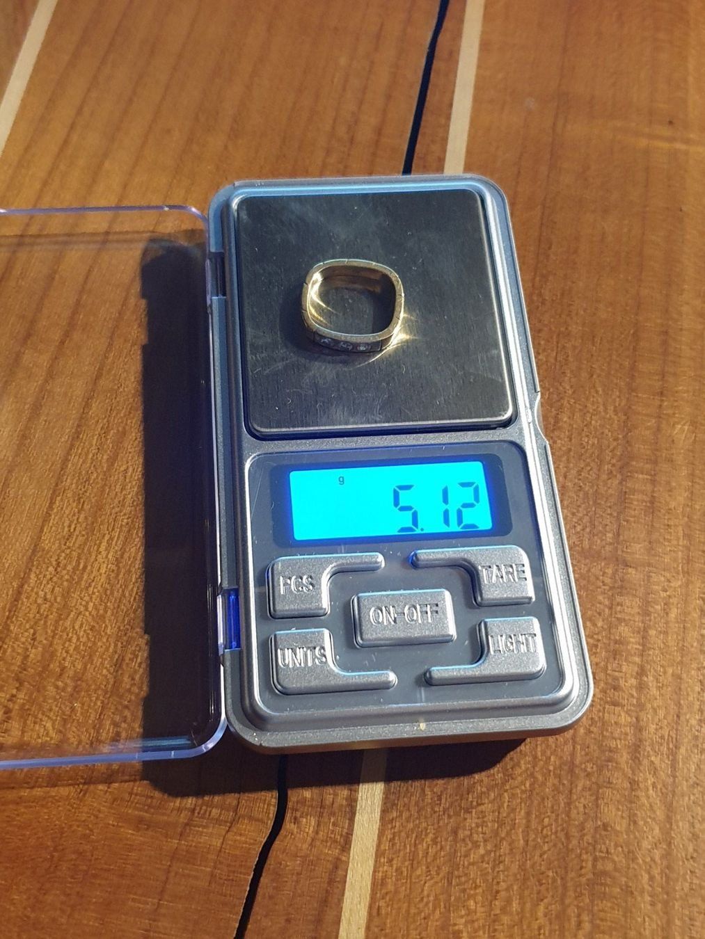 Anelli: Goldring 750er mit 3 Brillanten – Usato da Belp venduto da Ginus85 3