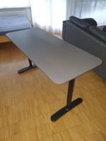 IKEA BEKANT Bürotisch grau/schwarz