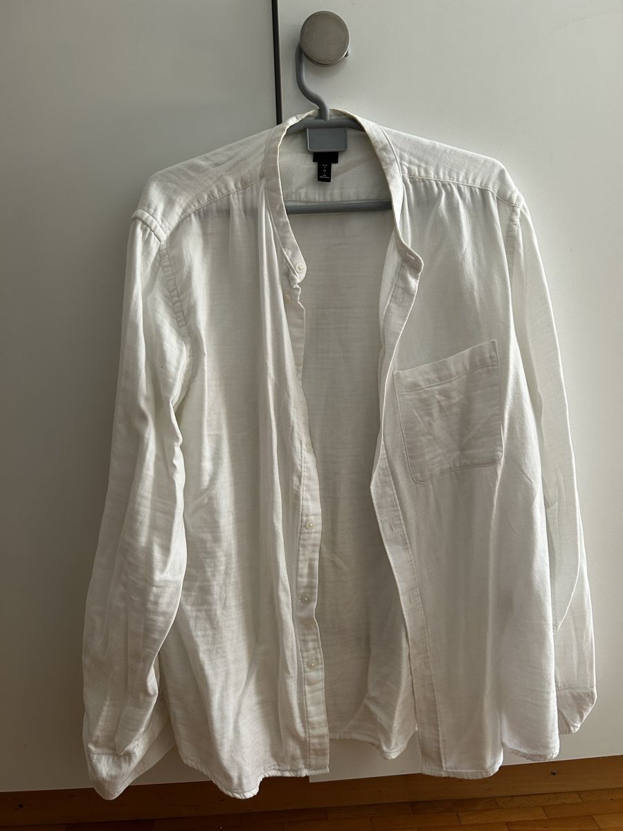 Camicie: Shirt L Men Weiss Farbe/white colour – Usato da St Gallen venduto da kon_2nnp 1