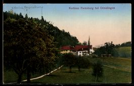 AK Ormalingen, Kurhaus Farnsburg mit angrenzendem Wald