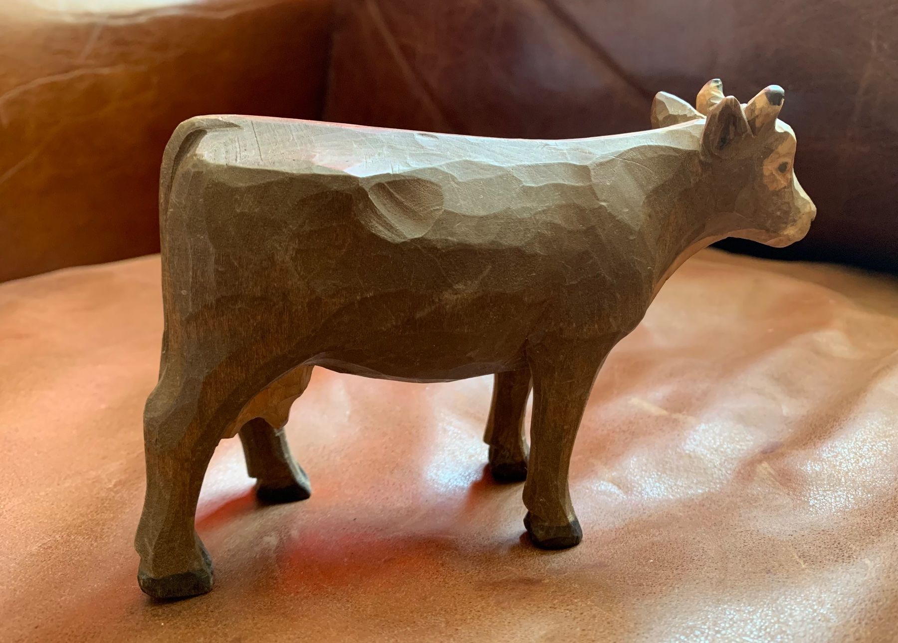 Figurines: Rind, Kuh, Holz, Brienz, handgeschnitzt, Krippenfigur – D'occasion à Kloten par petrol5555 2