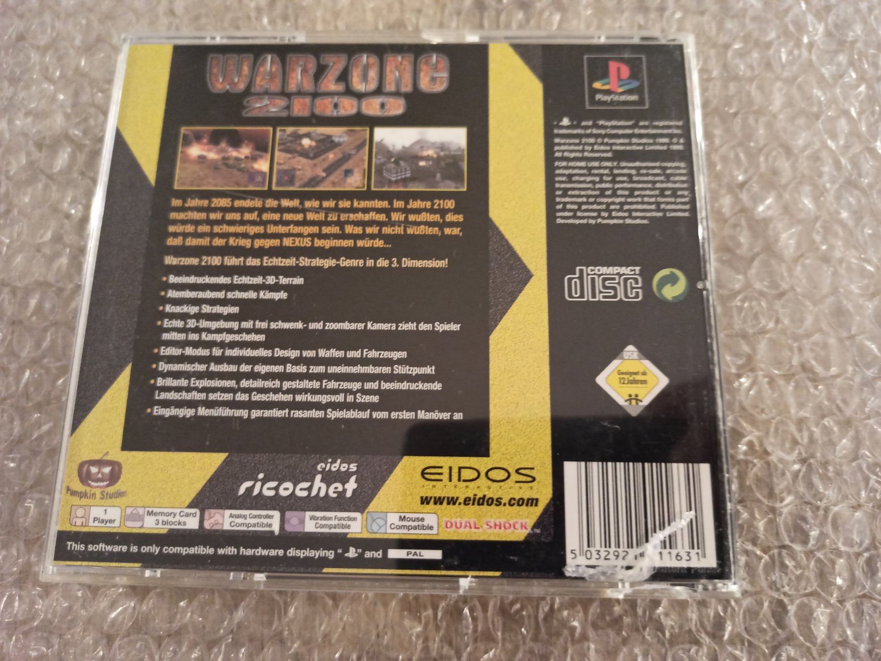 Giochi: Warzone 2100 PS1 – Usato da Oberweningen venduto da mar_87mx 1