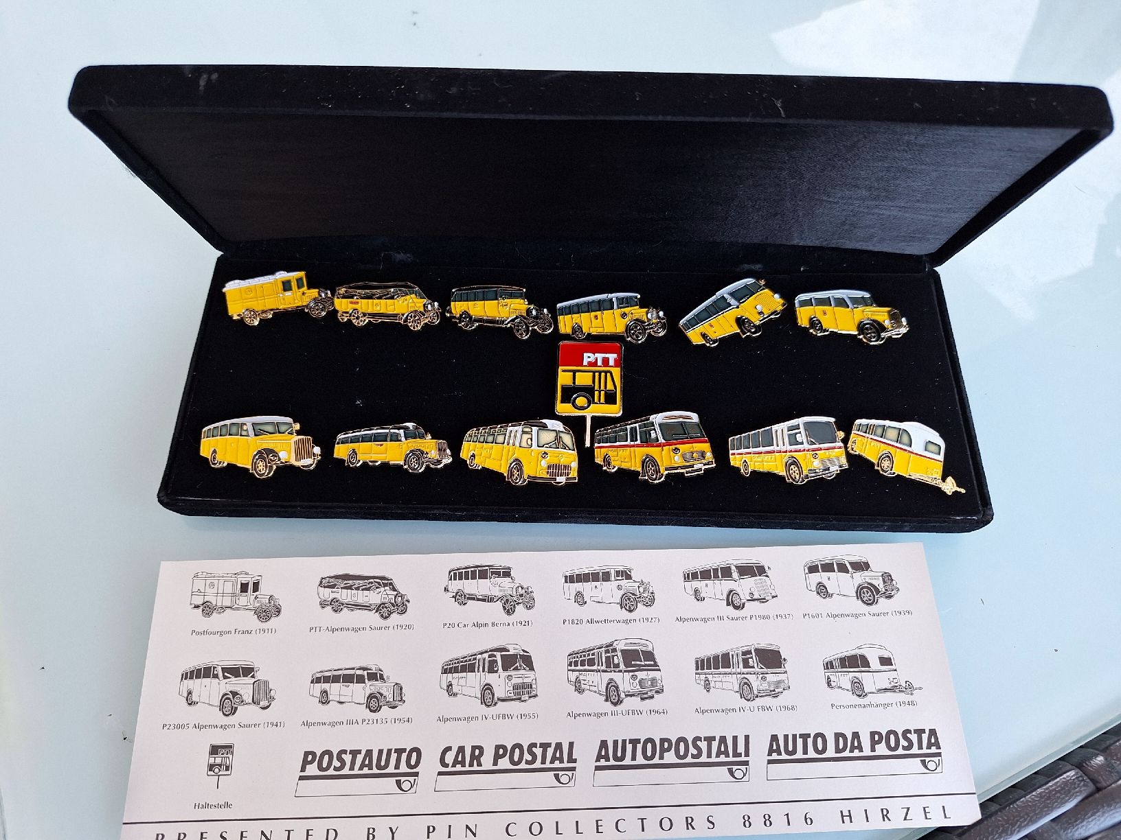 Carte collezionabili: Postauto Pins – Nuovo e nell'imballaggio originale da Niederglatt ZH venduto da Bobsli