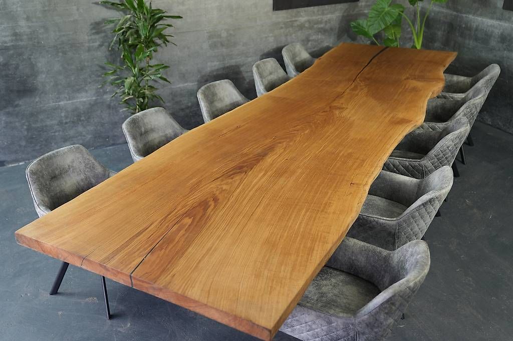 Tavoli: Esstisch aus einer Baumscheibe - Einzelstück aus Massivholz – Usato da Walchwil venduto da Swissdesign_Haag 2