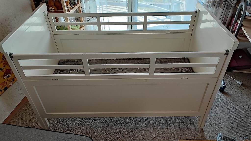 Letti: Kinderbett, weiss, gebraucht – Usato da Aarberg venduto da Bruno51