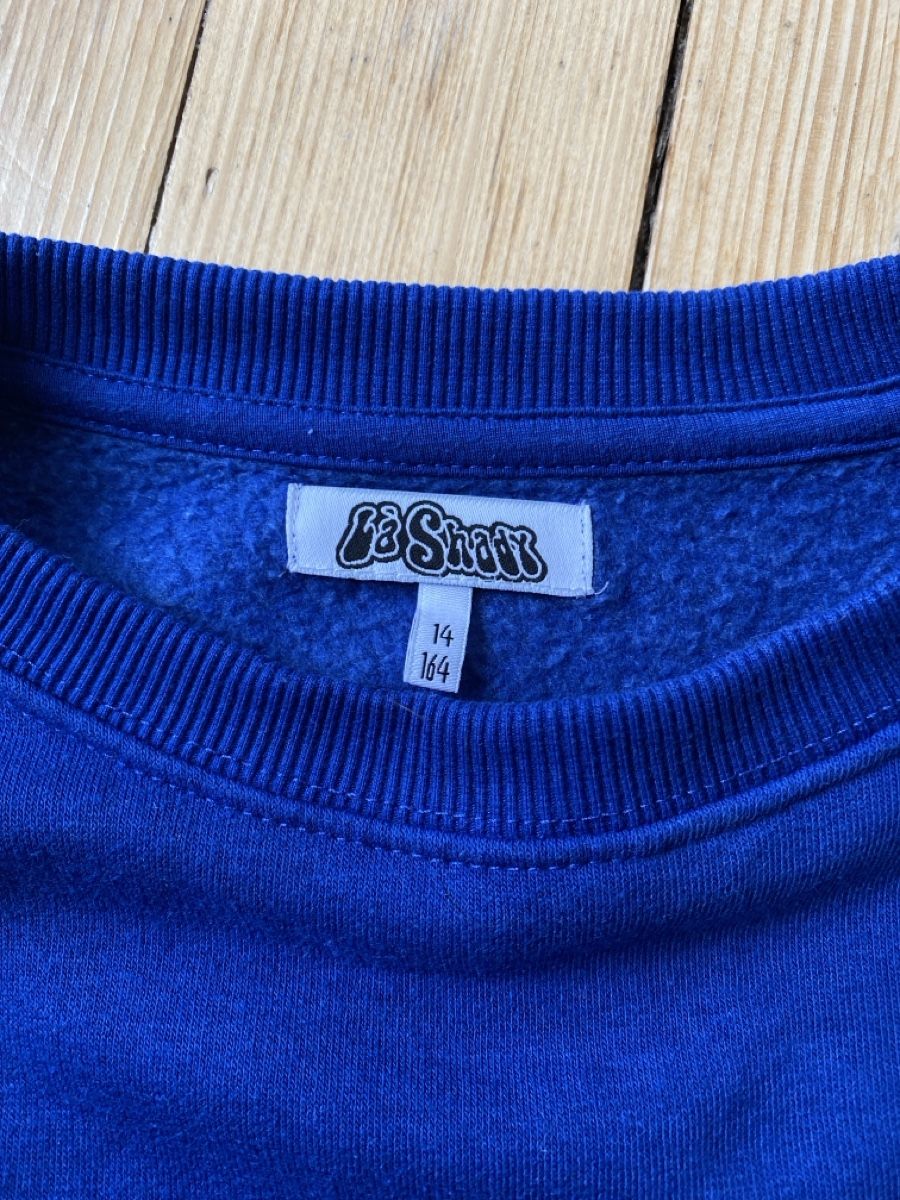 Pullover & Sweatshirts: Stylischer blauer Pullover LÄ SHADY Gr 164 wie Neu – Neu (gemäss Beschreibung) aus Oberentfelden von Elifant 2