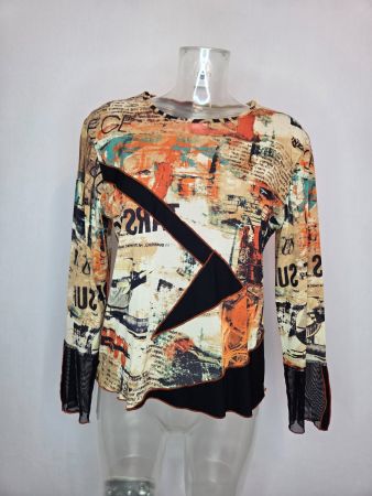 Mesh Top, made in France Gr. 44