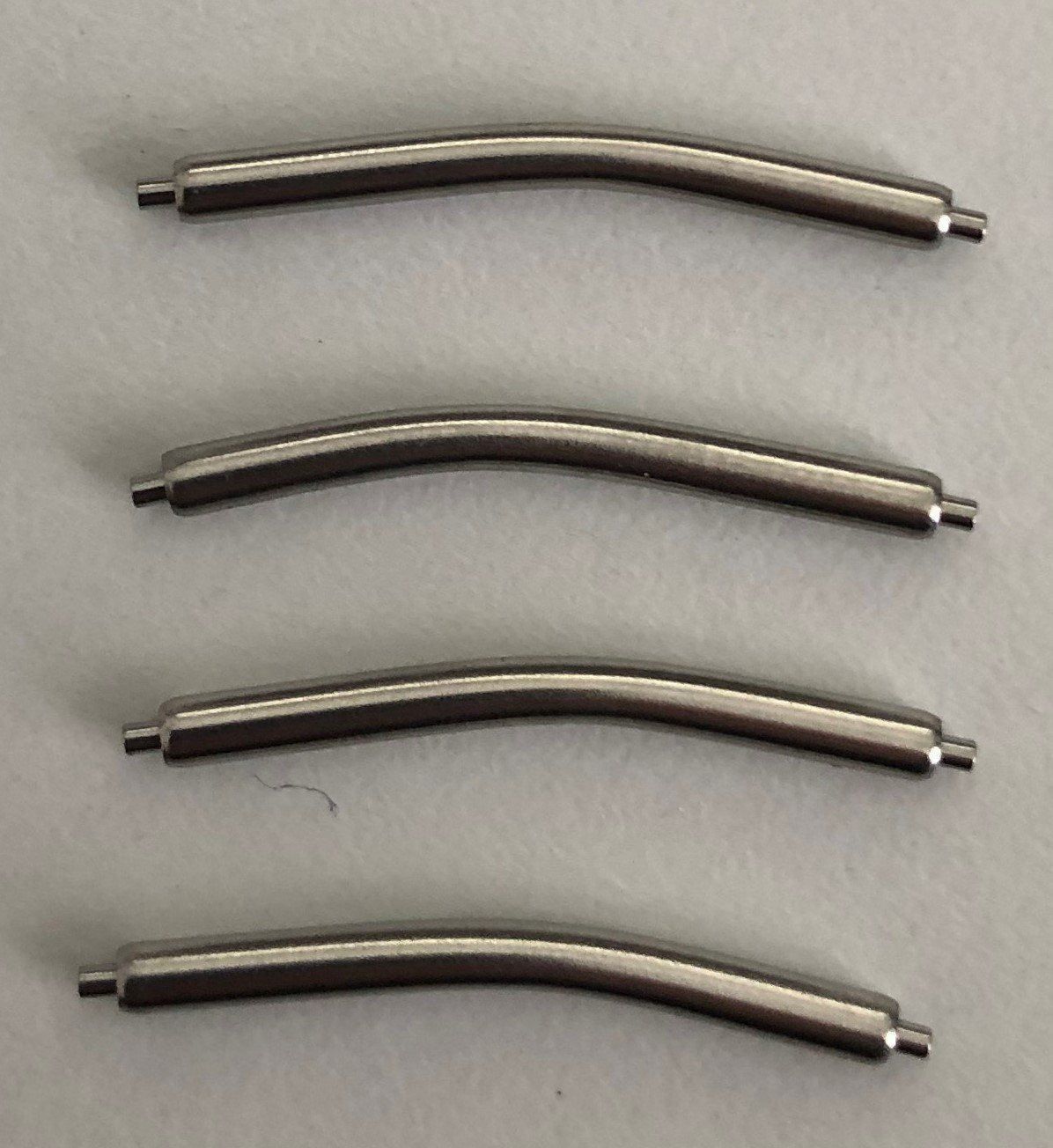 Armbänder & -reifen: Federstege, gebogen, 20 mm – Neu (gemäss Beschreibung) aus Gasel von Alter_Ego