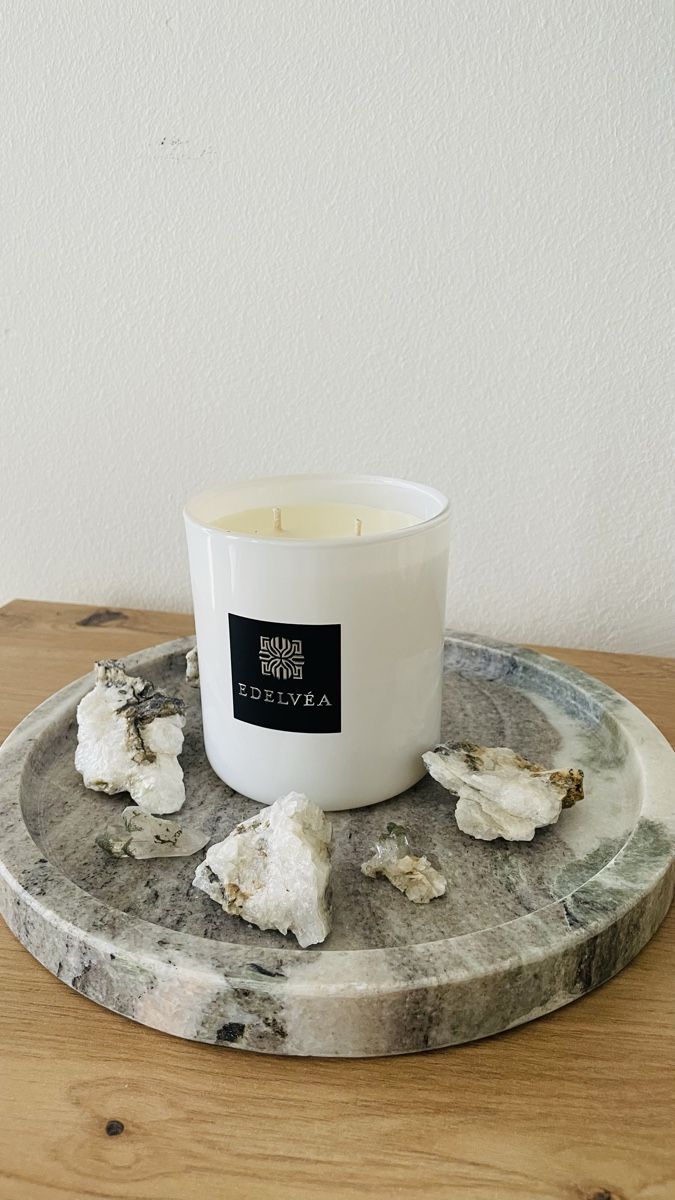 Kerzen: Duftkerze Eclat Noir 370g - Edelvéa - Vanille & Patchouli – Neu und originalverpackt aus Monte Carasso von alu_cf8g 1