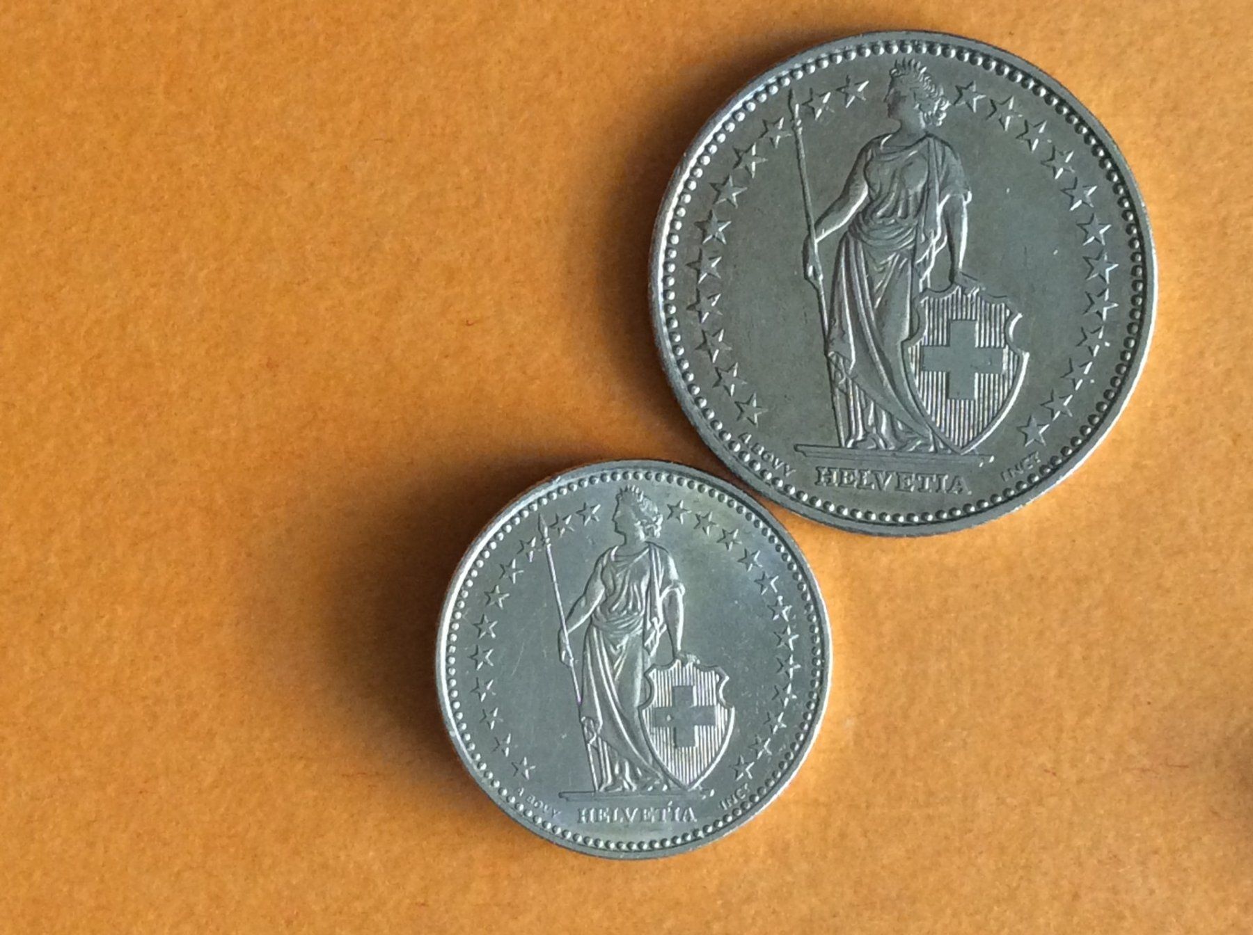Tutti le monete: 1 + 1/2  franc  2002  Belles – Usato da Genève venduto da pie_fh2d 1
