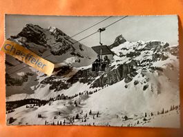 1955 Braunwald, Sesselbahn Gumen