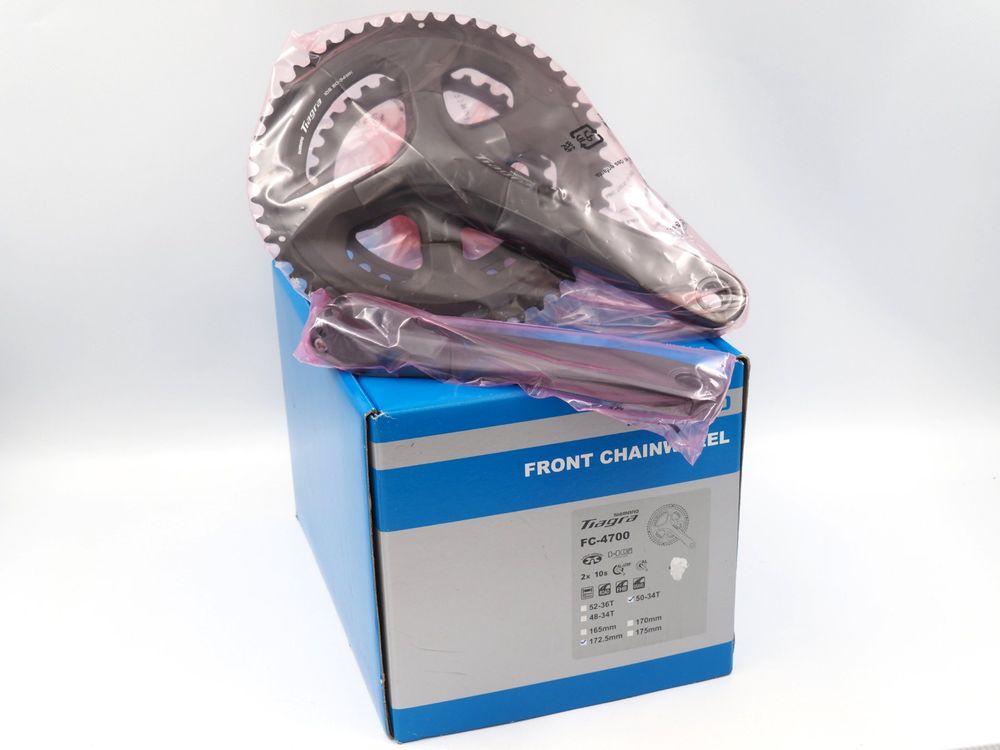 Shimano FC-4700 Tiagra Double Chainset 10-speed, 50/34, Compact, 172.5 Mm