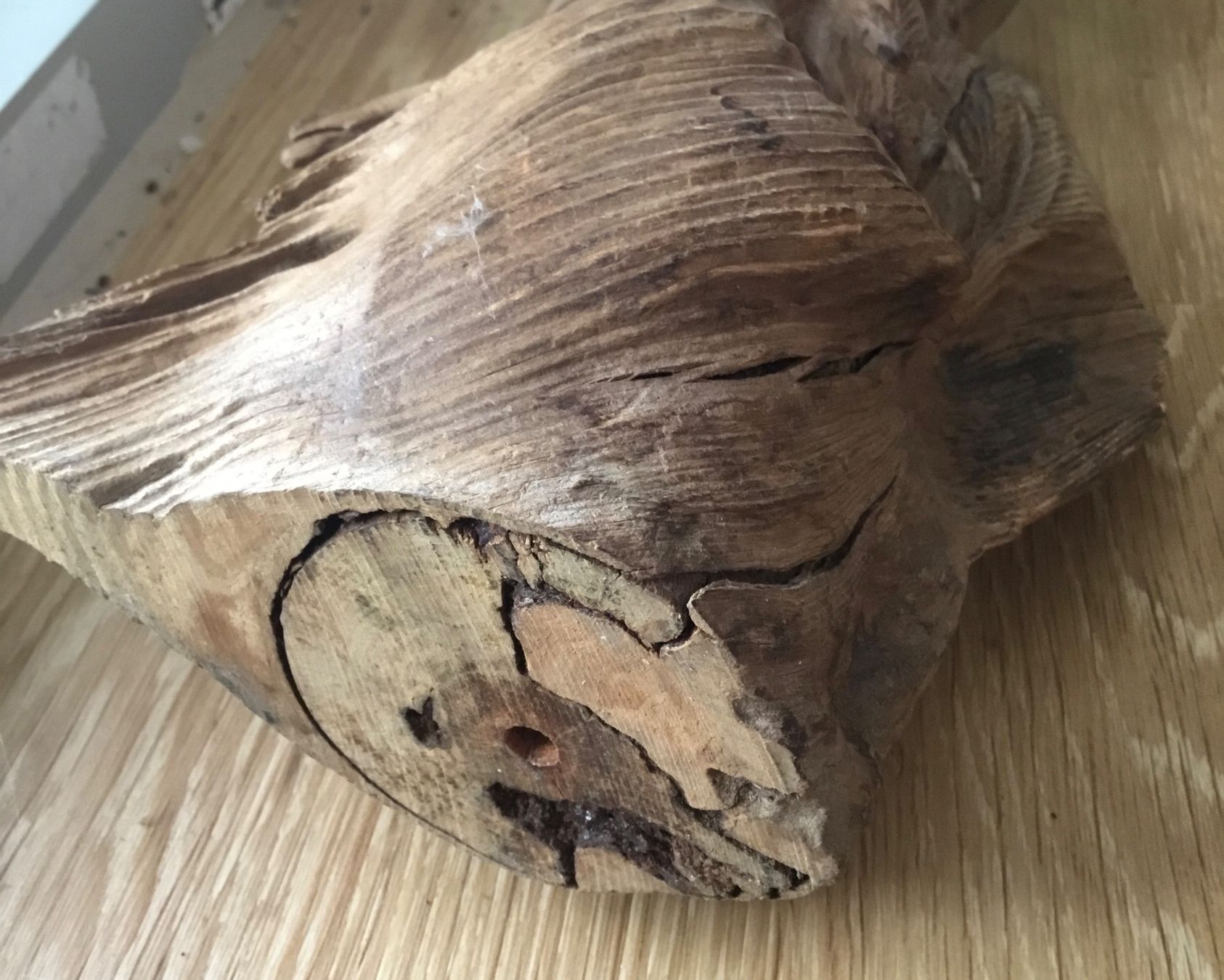 Skulpturen & Statuen: Asiatische Holzskulptur – Gebraucht aus Schlieren von Jeajet 7