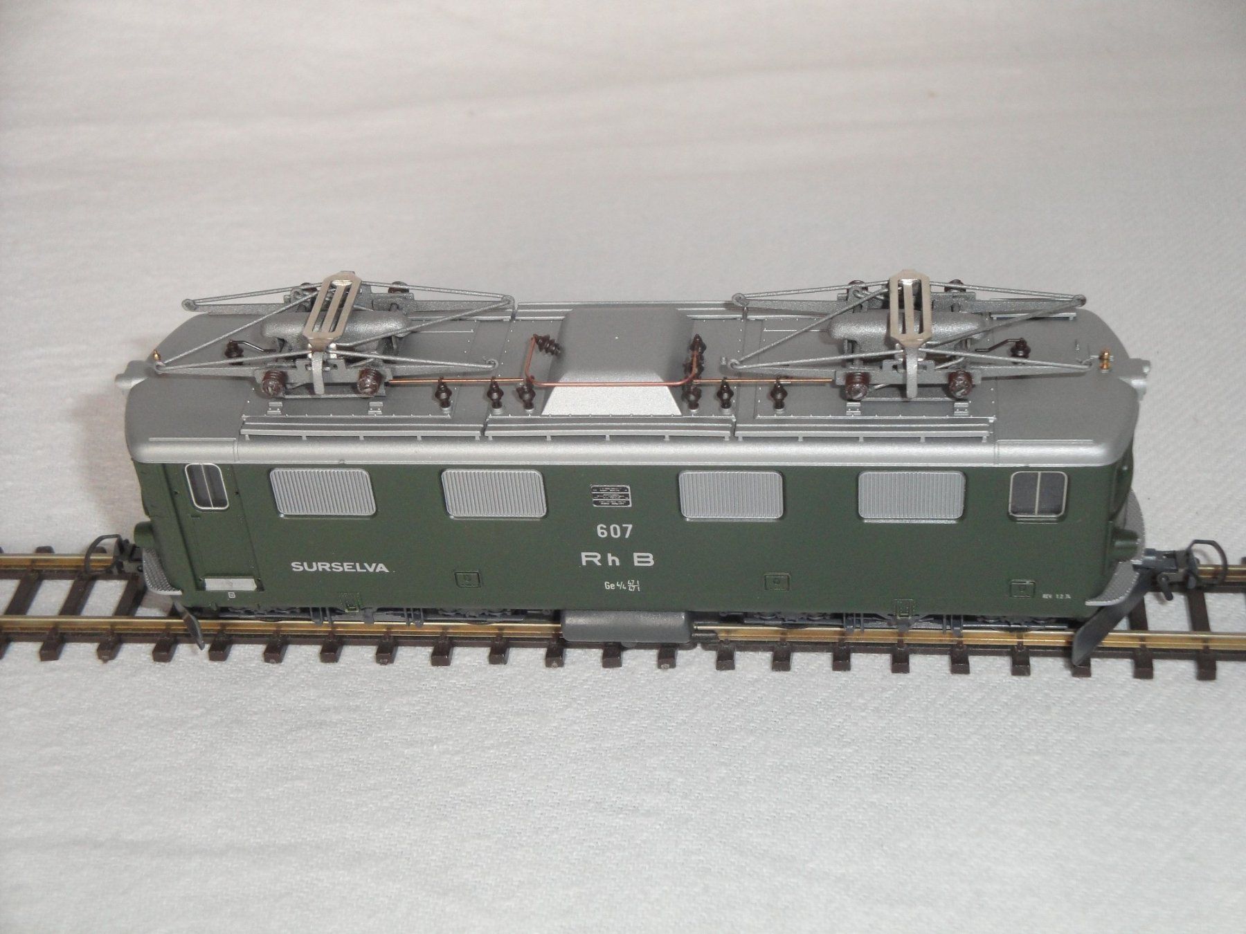 Bemo Modellini di ferrovie: Bemo RhB-Ge 4/4 I 601 SURSELVA – Nuovo e nell'imballaggio originale da Wolfwil venduto da heinzs3575 6