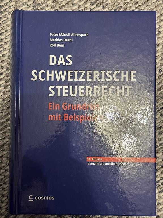 Livres: Das Schweizerische Steuerrecht – D'occasion à Wittenbach par Nedaaa03