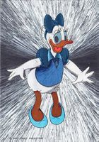 HUMOR Glitzer DISNEY, exotische Ansichtskarte ab 1.--