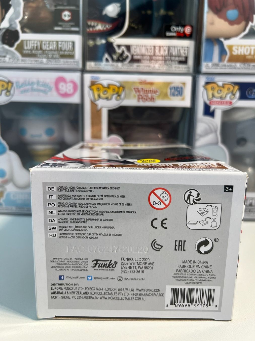 Funko Figuren: Funko POP! Marvel Infinity Warps Arach-Knight Glow Limitée – Gebraucht aus Le Mouret von perfectbijou 5