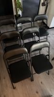 Lot de 7 chaises pliables