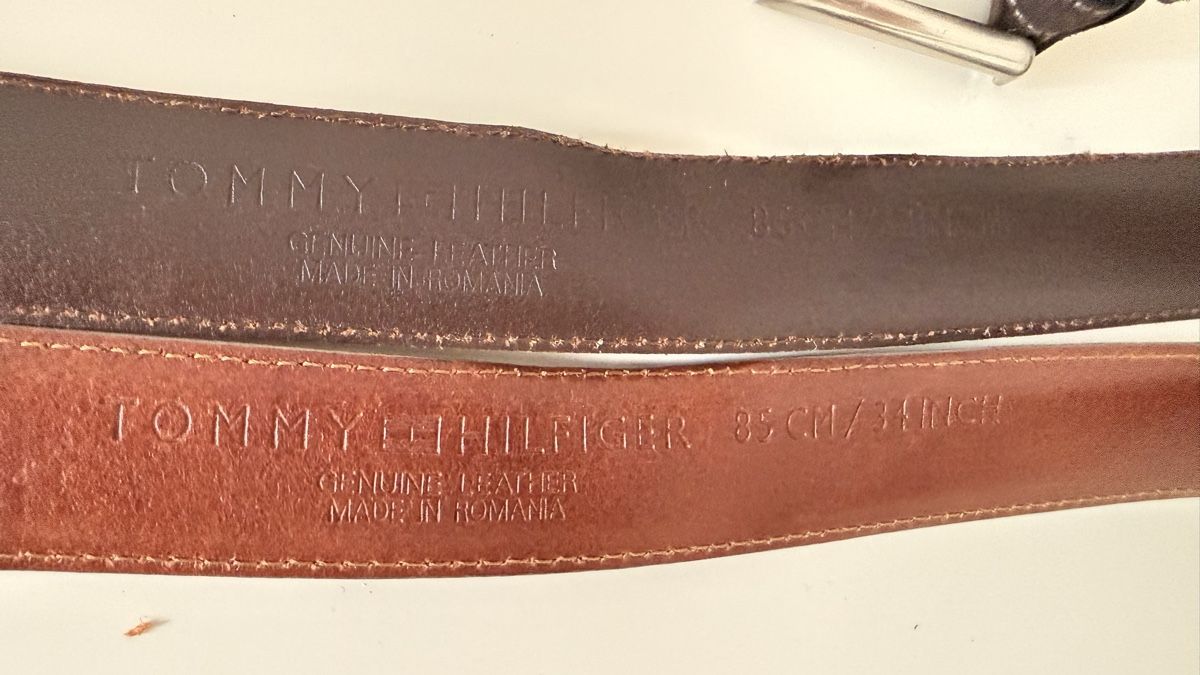 Tommy Hilfiger Cinture: Tommy Hilfiger Leather Belts - 2 pcs – Usato da Zollikerberg venduto da MK-13 2