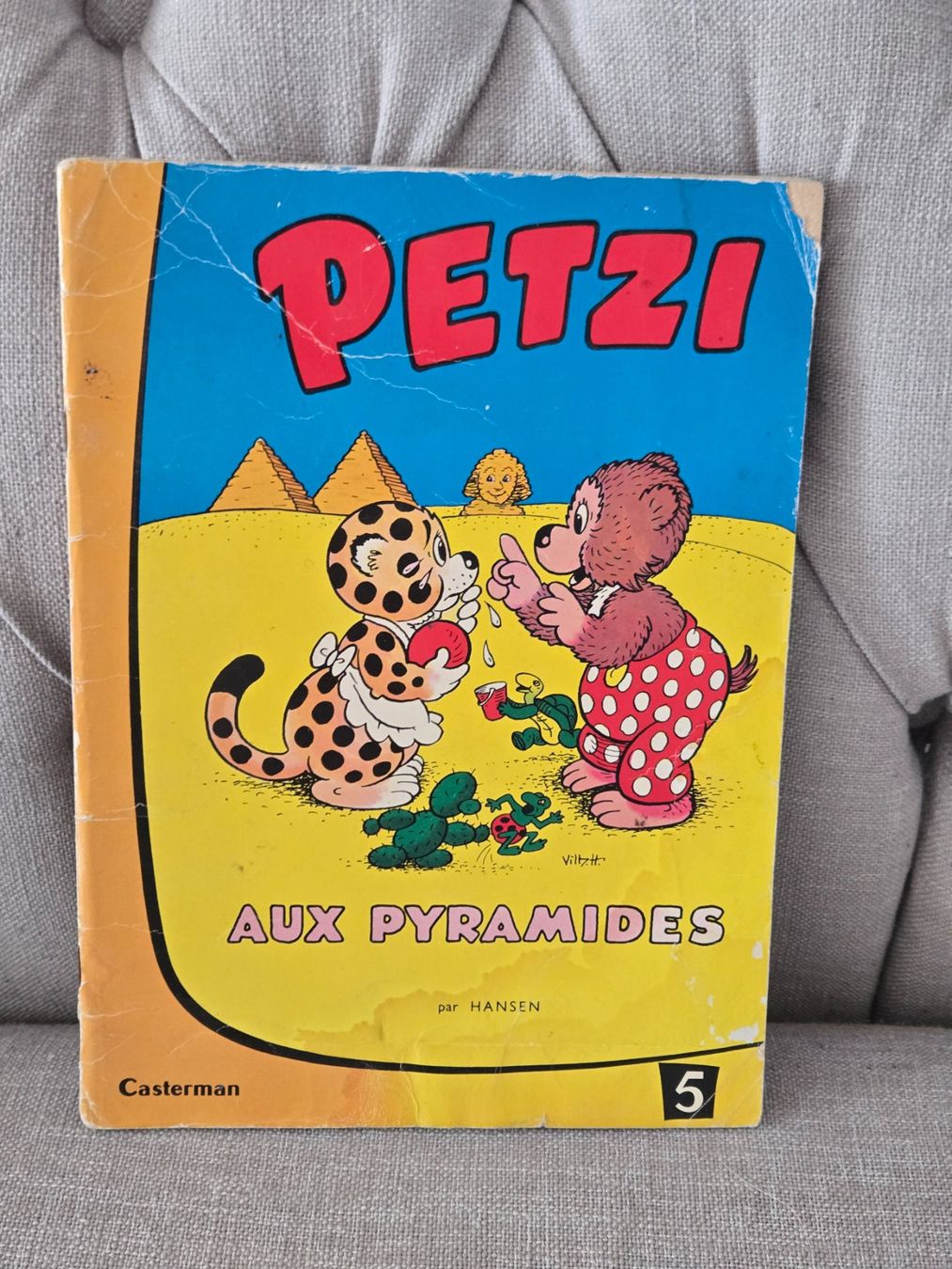 Fumetti: Petzi - Petzi aux pyramides – Usato da Crémines venduto da Blakedrake
