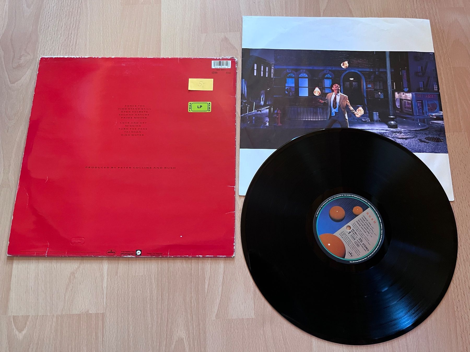 Vinyles: Rush - Hold your fire – D'occasion à Giebenach par Wurlitzer70 1