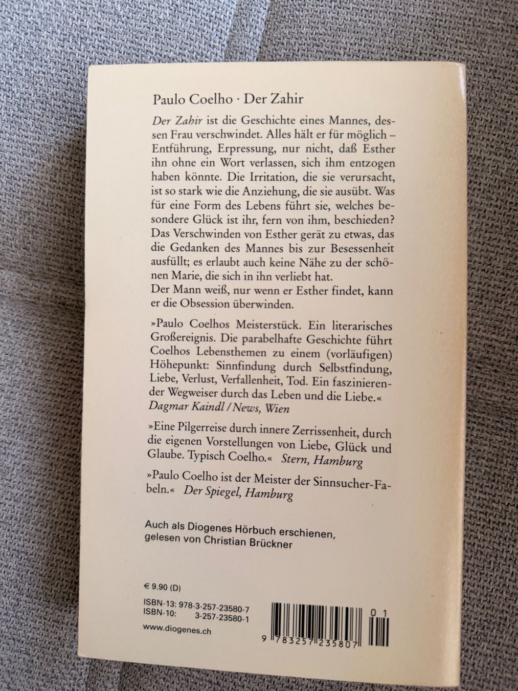 Libri: Paulo Coelho "Der Zahir" – Usato da Bern venduto da boonniiiee 1