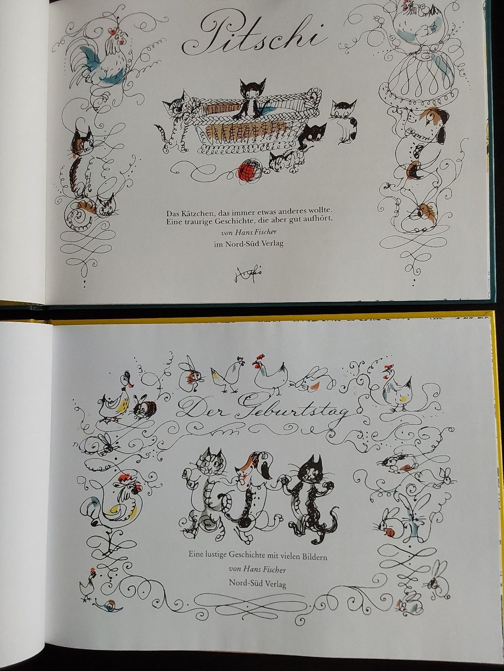 Bücher: Hans Fischer. 4x zusammen.  – Gebraucht aus Steinach von Chilli1957 2