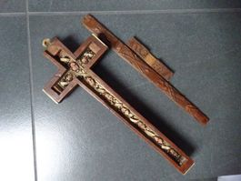 Antikes Reliquie Kreuz