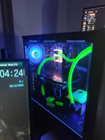 Gaming pc. with custom watersystem