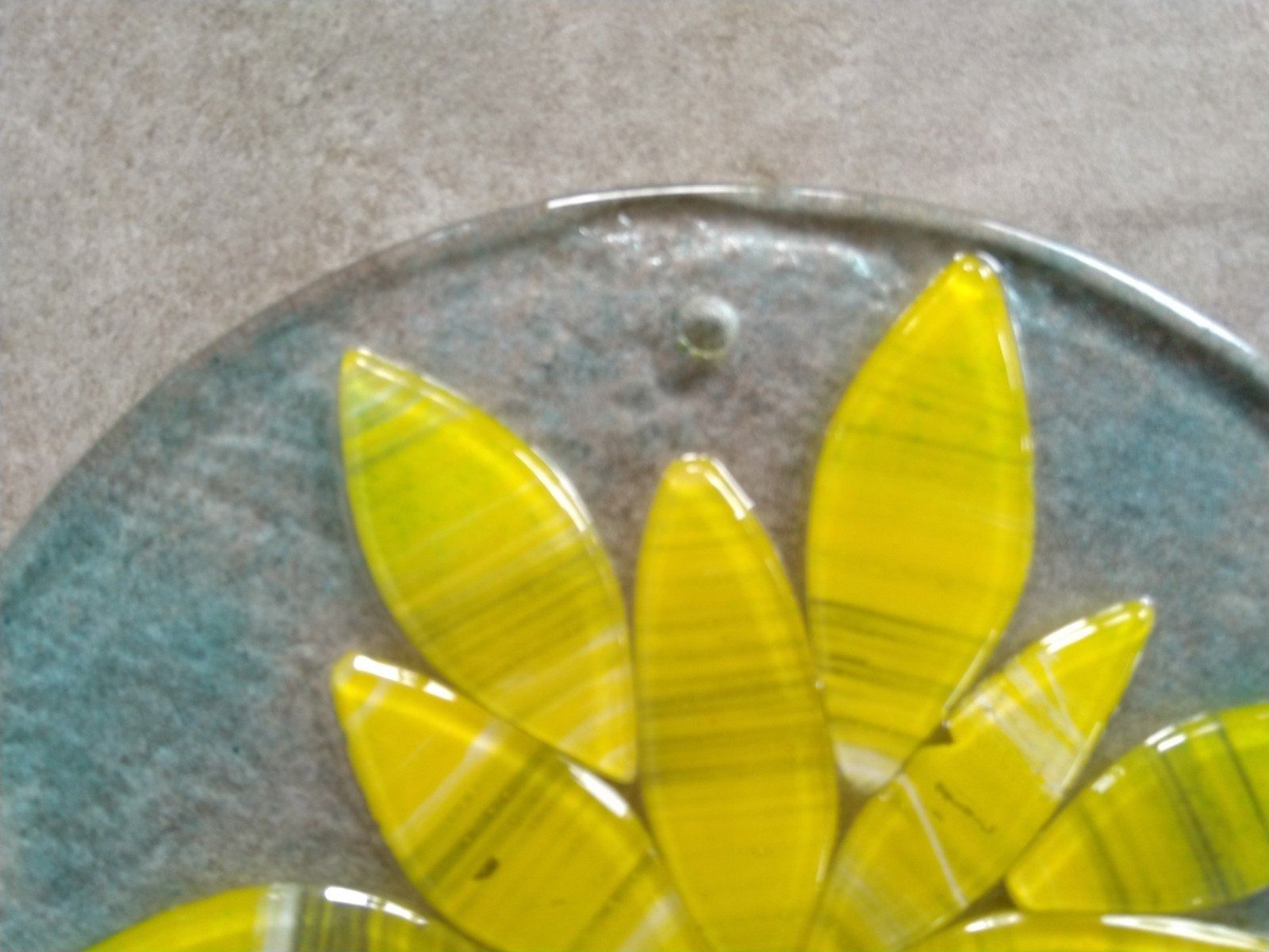 Poster & Bilder: Glasbild mit Blume – Gebraucht aus Aesch BL von Rerosa43 3