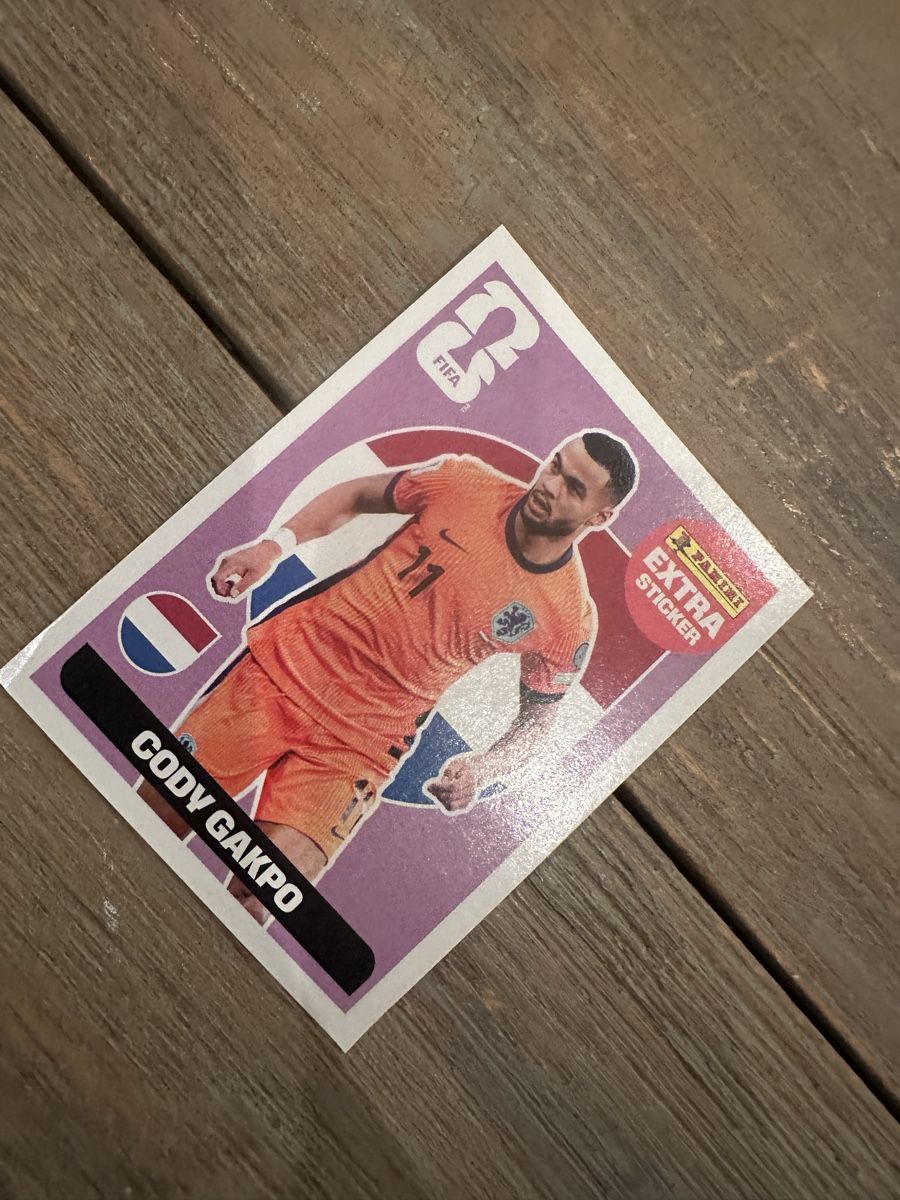 Sticker: Extra Panini Sticker 2026 - Cody Gakpo – Nuovo (secondo la descrizione) da Heiligkreuz (Mels) venduto da wil_8gv5 2