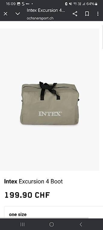 Boote: Intex Boot – Neu (gemäss Beschreibung) aus Winznau von monika02061962 2