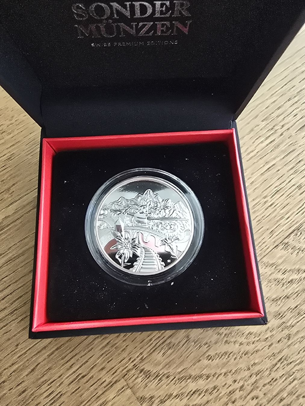 Tutti le monete: Swissmint Die Schweiz - Flan bruni – Nuovo e nell'imballaggio originale da La Tour-de-Peilz venduto da zugM 4