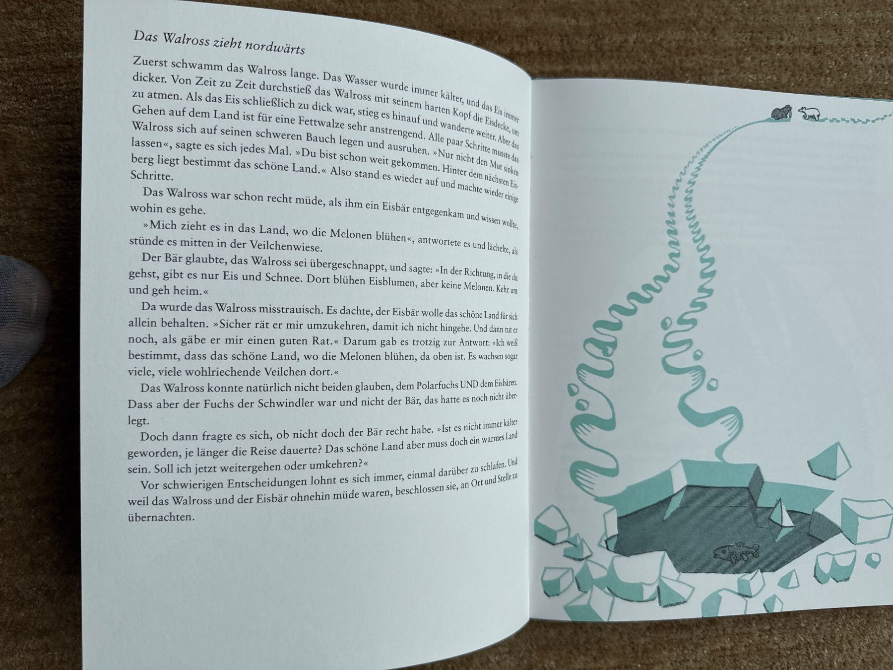 Libri: Das Walross und die Veilchen - Atlantis-Verlag – Usato da Aarau venduto da Kilauea 5