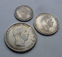 Lot Griechenland, Kreta + 3 Silbermünzen
