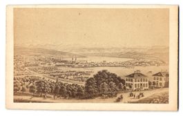 Fotografie Zürich, Blick nach der Stadt