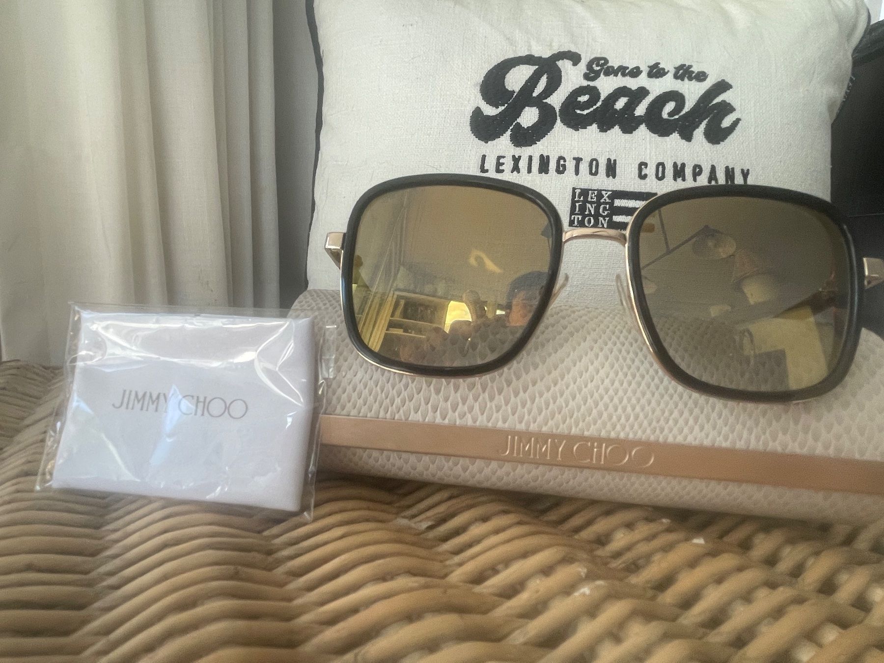 Jimmy Choo Occhiali & Lenti: Jimmy Choo Sonnenbrille – Nuovo (secondo la descrizione) da Sachseln venduto da Guguiseli