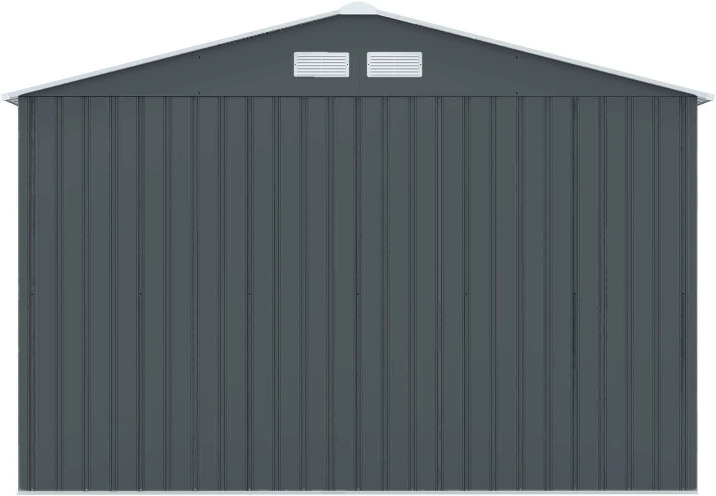 Gartenhäuser & Gewächshäuser: HATTORO S200 Gerätehaus 7,3 m³ Anthrazit – Neu und originalverpackt aus Bottighofen von zaap 7