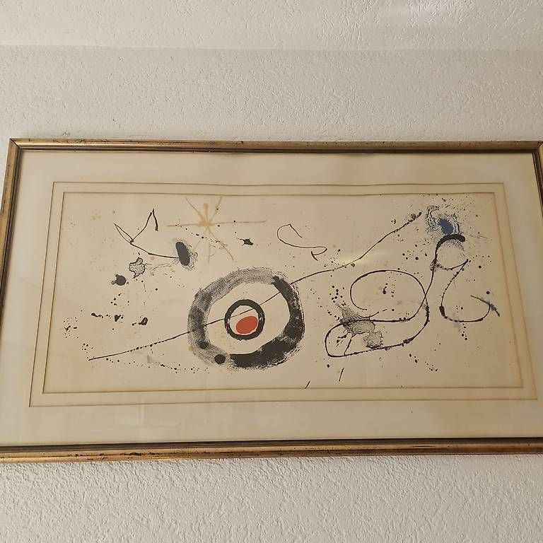 Grafiken & Lithographien: Miro Litographie ohne Unterschrift – Gebraucht aus Minusio von inf_vjq8