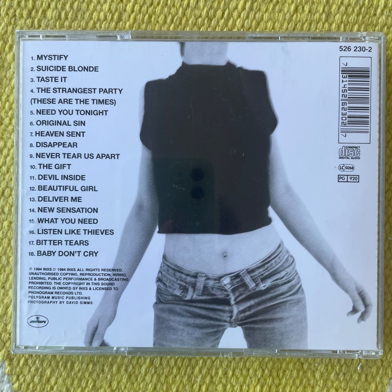 CDs: INXS-THE GREATEST HITS – Gebraucht aus Rorschacherberg von CD-Roli 1