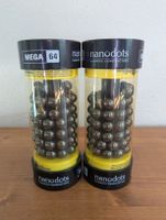 Nanodots 64 MEGA Black, Magnetische Kugeln, 2x 64 Teile
