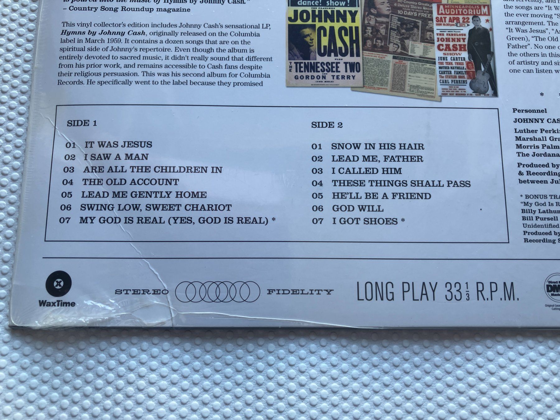 Dischi in vinile: Johnny Cash – Nuovo e nell'imballaggio originale da Aarwangen venduto da Jukebox3 4