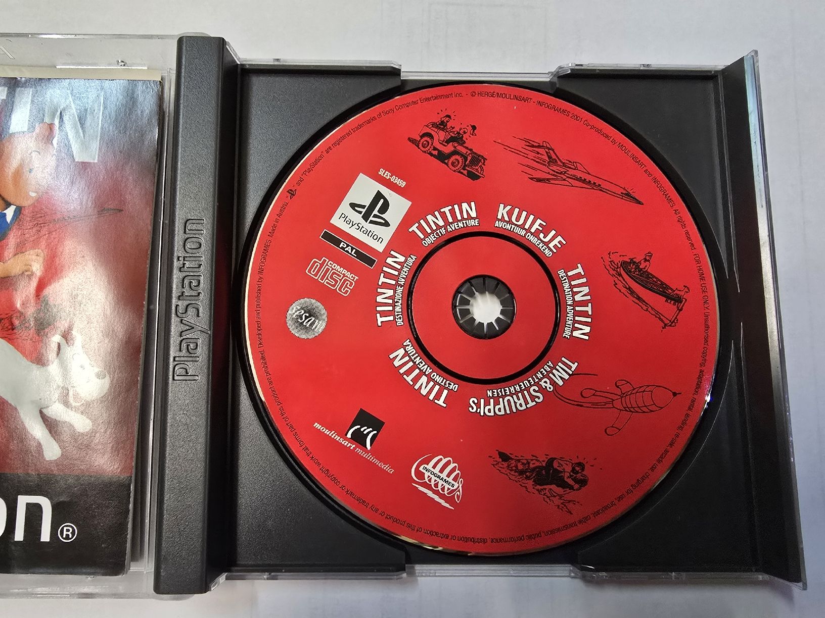 Jeux: Tintin Objectif Aventure PS1 – D'occasion à Renens VD par Accessoryworldch 3