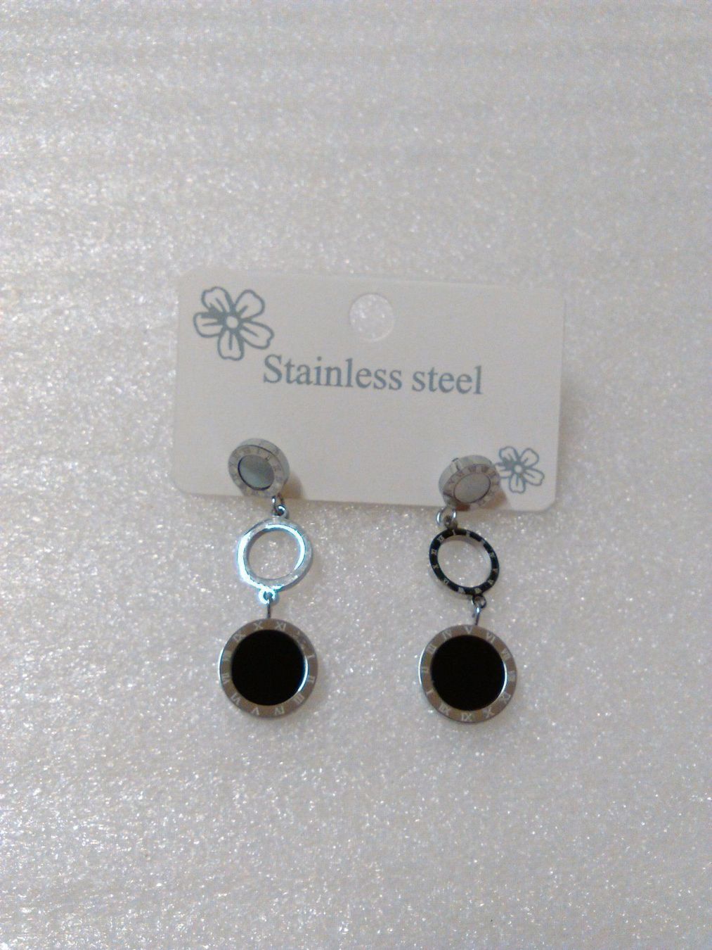 Orecchini pendenti & Orecchini a lobo: ohrringe edelsthal bvlgari  mit onyx – Nuovo (secondo la descrizione) da Basel venduto da bijoutrie_4 3